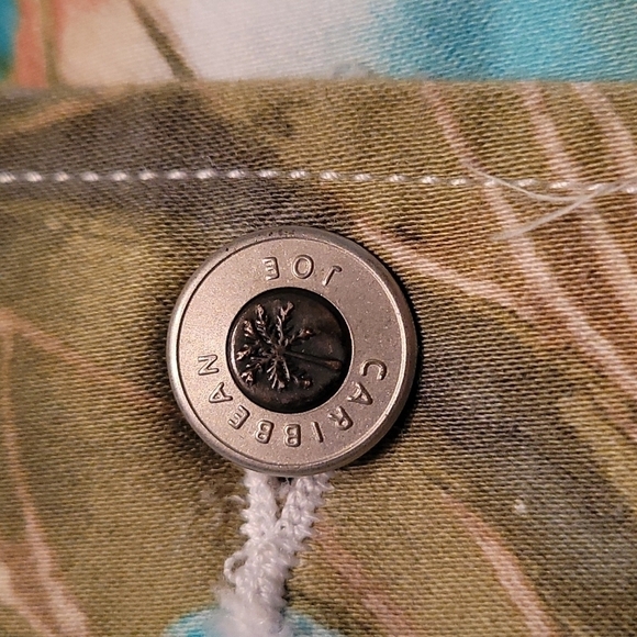 Caribbean JOE Hawaiian Tropical Floral Lightweight Festival Jacket Medium - Picture 8 of 9